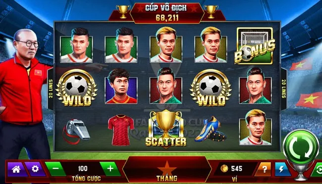 Game Slot Đường đến World Cup Five88