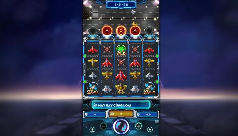 Chiến thuật chơi hợp lý kết hợp với nâng cấp máy bay 