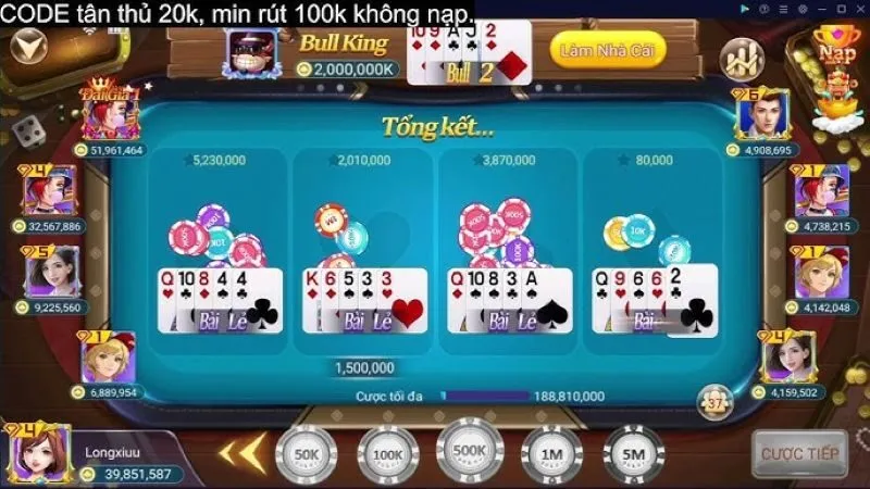 Mẹo chơi Bull Bull Five88 để dễ thắng hơn