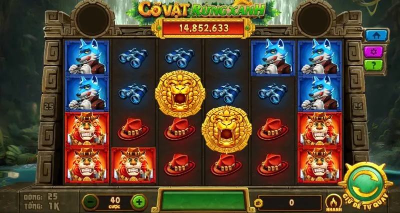 Mẹo nhỏ tăng cơ hội ăn hũ trong Cổ Vật Rừng Xanh Five88