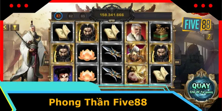 Phong Thần Five88 – Game nổ hũ đầy chiến thuật săn thưởng mạnh