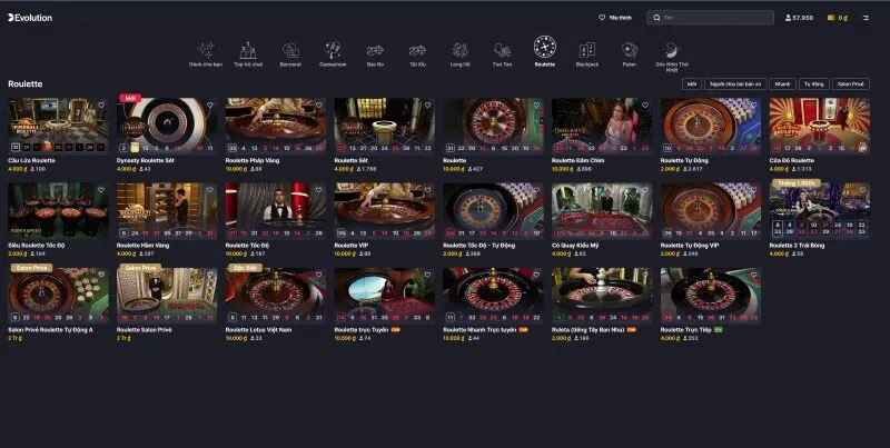 Hấp dẫn của game Roulette Five88